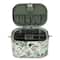 Dritz® Green Sewing Print Small Oval Sewing Basket With Metal Handle